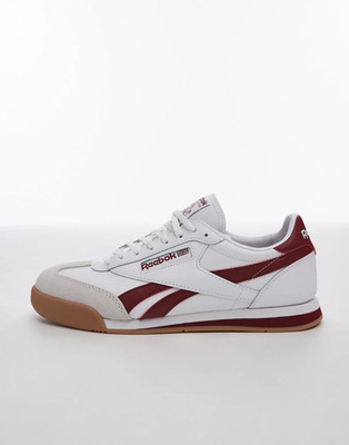 Reebok Classic Campio XT White/Burgundy UK 9,5 / EUR 44 Neu Mit Etikett (Ohne Karton)