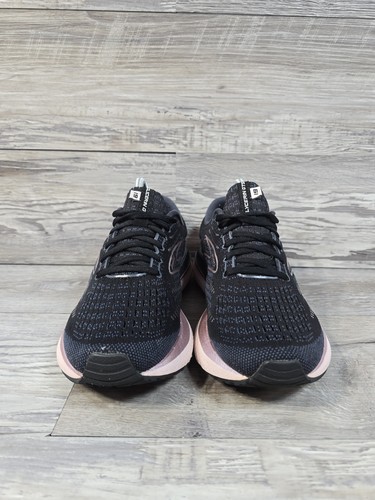 Brooks Glycerin GTS 19 Womens Size 8.5 Shoes Black Pink Running Sneakers - Picture 4 of 13