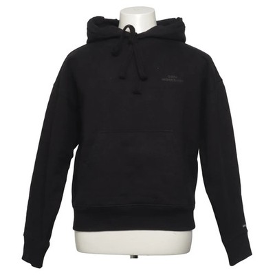 032c, Kapuzenpullover, Größe: S, Schwarz, Baumwolle, Einfarbig #zf3