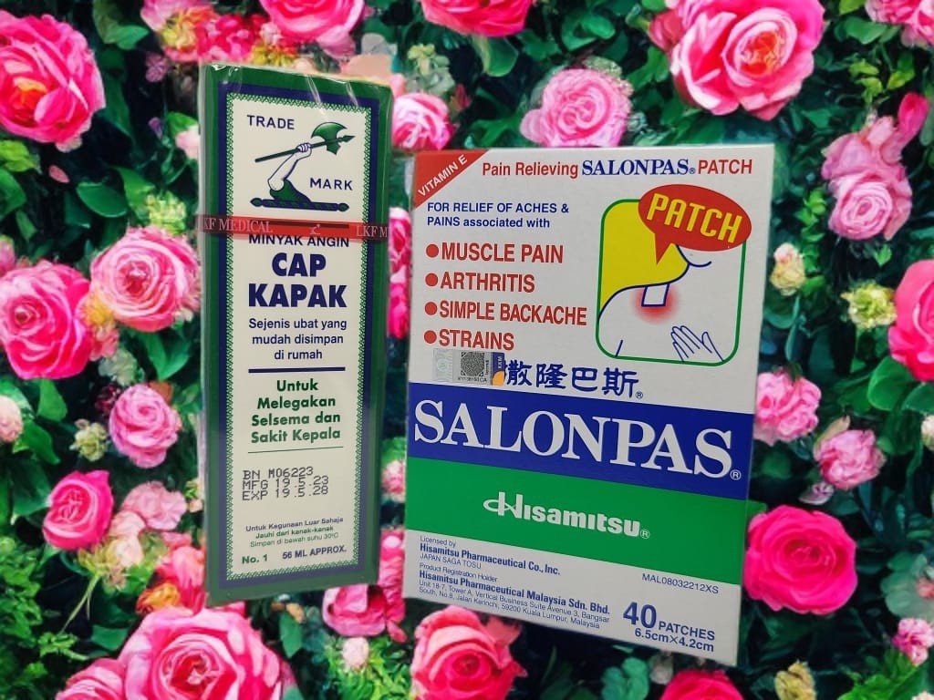 40 patchs Salonpas et Axe Oil 56 ml, le kit indispensable des sportifs après l'entraînement
