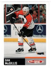 Dan McGillis - Philadelphia Flyers (Hockey Card) 2002-03 Topps Total # 119 Mint