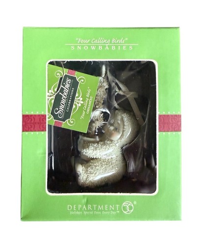 Department 56 Snowbabies Five Golden Rings 12 Days of Christmas Ornament