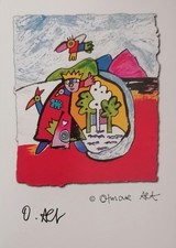 Original Autogramm - OTMAR ALT "König David" Kunstpostkarte signiert - RAR