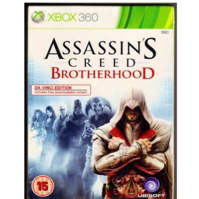 Assassins Creed Brotherhood Da Vinci Edition - XBOX 360 - PAL (Used)