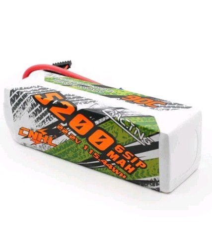 CNHL Racing Series 5200mAh 22.2V 6S 90C Lipo Battery with EC5 Plug