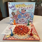 VINTAGE READY! SET! SPAGHETTI! 1989 Milton Bradley Board Game 100% COMPLETE CIB