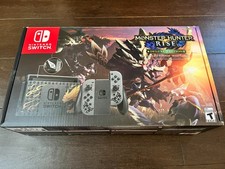 Nintendo Switch Monster Hunter Rise Deluxe Limited Edition Console PRISTINE!