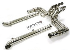 Obx Stainless Side Pipes Manifold 65-82 Chevy Corvette Big Block 396 402 427 454