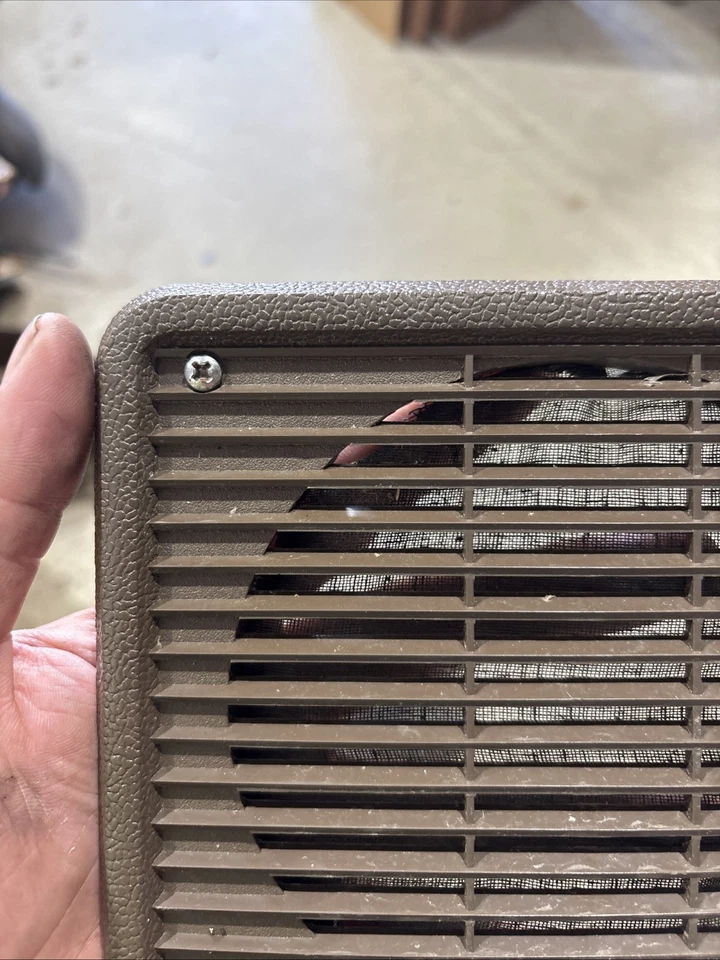 1980-1987 AMC Eagle Wagon Rear Speaker Covers Brown - Image 2 of 4