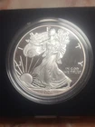 2001 W American Silver Eagle Proof Original Packaging And COA