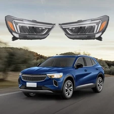 For 2017-2022 Buick Encore Full LED Headlight Assembly Headlamps Left+Right Pair