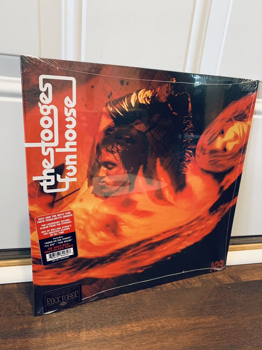 The Stooges - Fun House, Half-Red & Black Coloured Vinyl LP The Stooges - Fun House, Half-Red & Black Coloured Vinyl LP