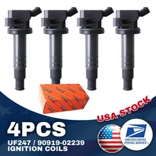 Ignition Coils Performance UF247/90919-02239 4X For Toyota MR2 Spyder 2000-2005