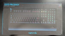 Logitech G213 Prodigy RGB Gaming Keyboard USB Wired Black