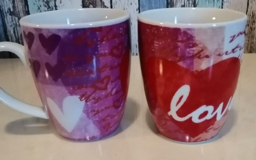 2 Kaffebecher, Motiv "Love" - Bild 2 von 2