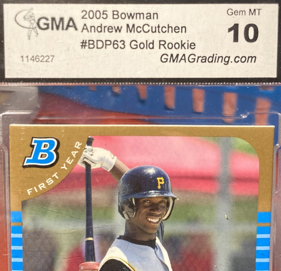 Coche Andrew Mccutchen 🔥Bowman Rookie 10 Foto 3 de 3