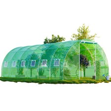 GARMIO® Foliengewächshaus Gewächshaus Frühbeet Folientunnel Tomatenhaus Garten