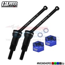 GPM Carbon Steel Rear Drive Shaft CVD 7075 Alloy Adapter for ARRMA 1/14 MOJAVE