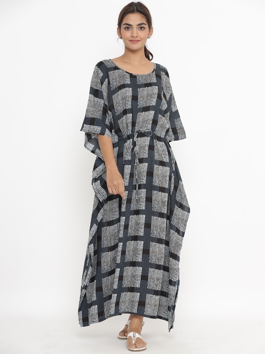 Indian Cotton Kaftan, Cotton Caftan, Long Cotton Kaftan Dress, Maxi Dress Indian Cotton Kaftan, Cotton Caftan, Long Cotton Kaftan Dress, Maxi Dress