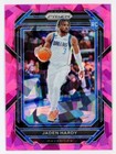 2022 Panini Prizm Basketball Pink Ice Jaden Hardy #226 PSA 9