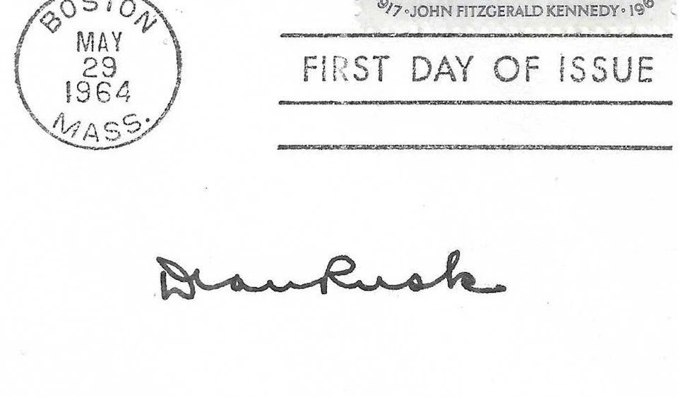 Dean Rusk, U.S. Secretary of State Autograph on U.S. Scott 1246, Artmaster FDC - Image 2 of 2