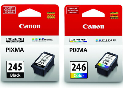 GENUINE Canon PG-245 CL-246 Cartridge for PIXMA MG3020 MG2924 TS3120  iP2820