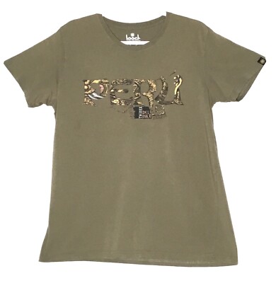Peru  Tierra Del Inka Mens Green Graphic Tee T-Shirt Size Large