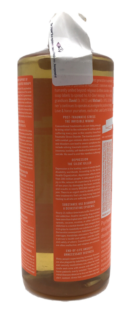 Dr. Bronner's PureCastile ALLONE! Magic Liquid Soap 18IN1 Tea Tree