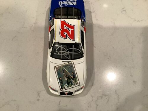 JAMIE MCMURRAY AUTOGRAPHED 2003 PONTIAC GRAND PRIX WILLIAMS USPS DIECAST & CARD - Picture 8 of 12