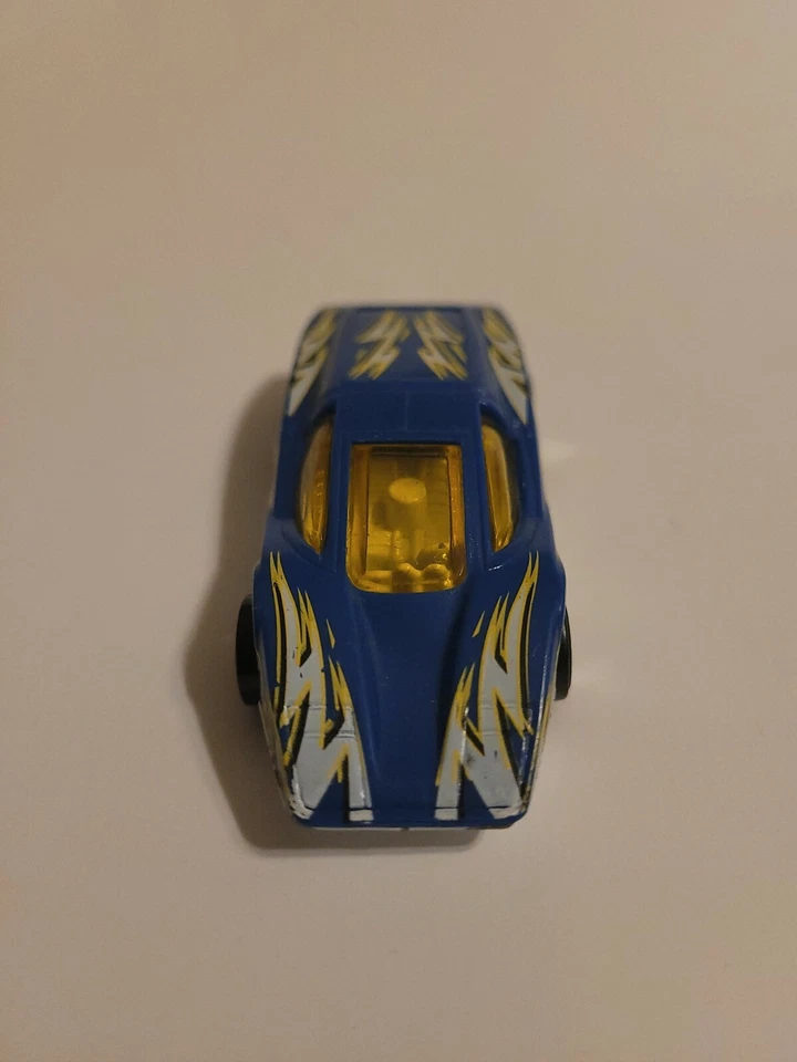 Mattel Hot Wheels Серебряная пуля #9 - 1974 год - Таиланд скорость гонщик синий белый - Изображение 3 из 4