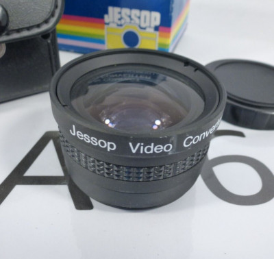 Jessop Video Converter 0.5X Compact Wide Angle Lens Attachment refm