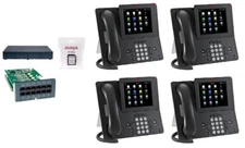 Avaya IP Office 500 V2 IP 500 9.1 4 Lines 4 NEW 9670G IP Phone System Essential