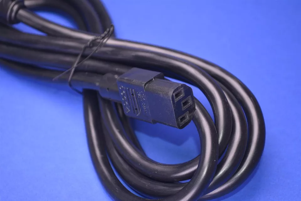 8' Beast Cable Heavy Duty 3 Prong PC Computer Amplifier Monitor Power Cable Cord - Image 2 of 3