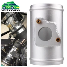 3" 76MM Mass Air Flow Sensor Mount Adapter Tube Pipe MAF For Honda Subaru Mazda