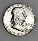 1961 50C BU Silver Franklin Half Dollar
