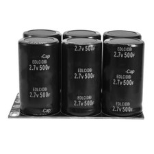 -Capacitor 2.7V 500F with protective plate capacitors H8M55207-