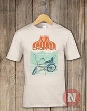 T-Shirt Raleigh Chopper Vélo Classique Ancien Années Soixante-Dix Cyclisme
