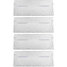 Drawer Cover Flap Front For Indesit Fridge Freezer CAA55SUK CAA55UK NCAA55UK x 4
