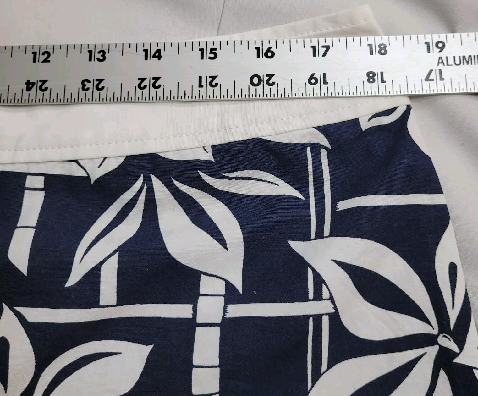 Tommy Hilfiger Womens Skirt 14 Blue White Floral … - image 4