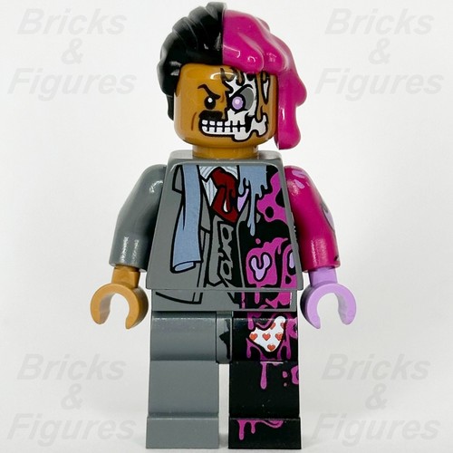 LEGO® Super Heroes Two-Face Minifigure The Batman Movie DC 70915 sh0395 Minifig - Picture 2 of 3
