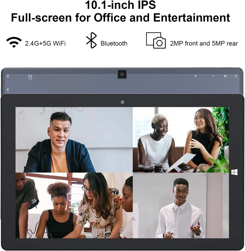 AWOW 10.1'' Tablet PC Windows11 Home mit Intel 256GB N100-N4120, 8-12GB LPDDR4 - Bild 3 von 4