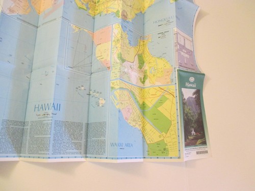 1997 AAA Hawaii Travel State Road Map - 第 12/12 張圖片