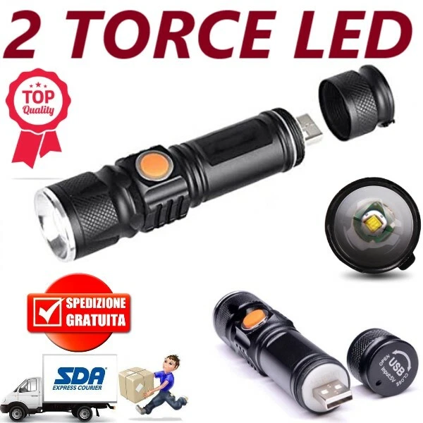 POCKETMAN Mini torcia LED Torcia elettrica 9cm piccola con clip per illuminazione esterna, campeggio, escursionismo, emergenza (10 pezzi