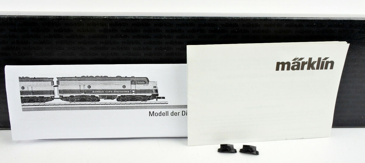 MARKLIN Z SCALE 88199 KANSAS CITY SOUTHERN EMD F7 A-B-A MARKLIN Z SCALE 88199 KANSAS CITY SOUTHERN EMD F7 A-B-A