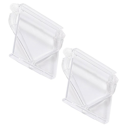 2 Pcs Shelf Bracket Floating Shelves for Game Consoles Computer Screen - Afbeelding 9 van 12
