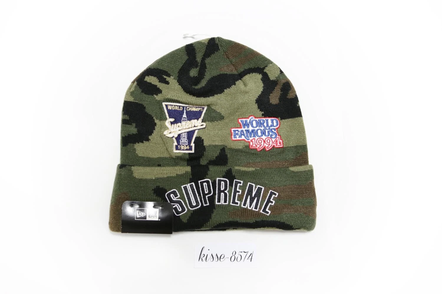 Bonnet camouflage championnat suprême FW19 rare