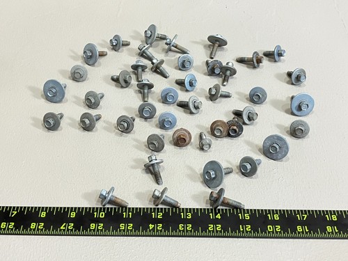 2002-2005 ford thunderbird tbird front mounting hardware bolt lot set assort - Picture 6 of 6