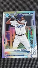 2021 Bowman Chrome - Prospects Refractor #BCP-239 Jhonny Piron /499 (RC)