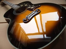 New 43# J200 Jumbo Acoustic Electric Guitar 3...