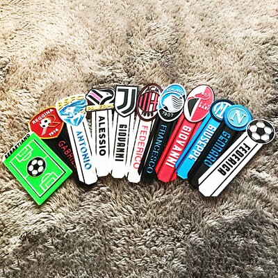 Segnalibri Magnetici A Tema Calcio - Set Da 15 Pezzi, Per Appassionati E Lettori - Foto 7